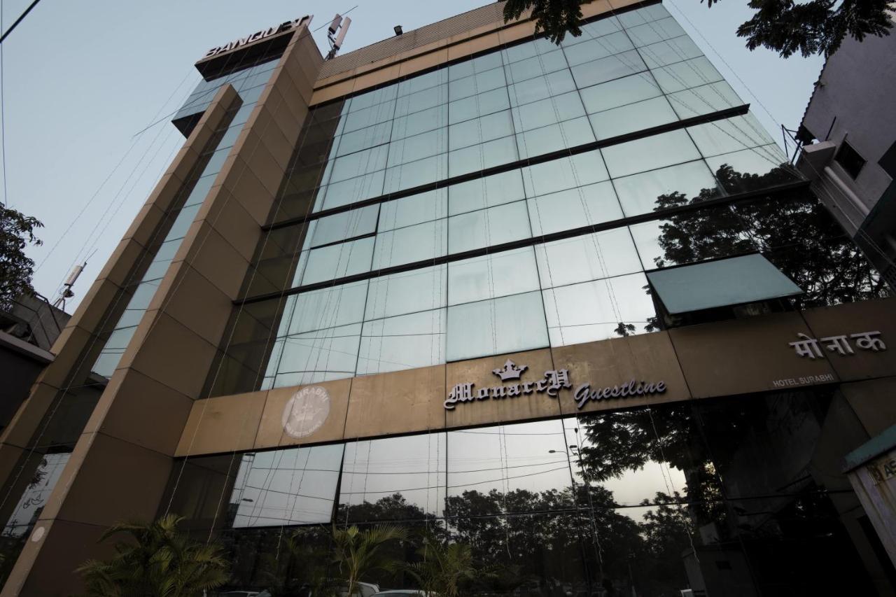 Hotel Monarch Guestline In Midc Rabale, Navi Mumbai Bagian luar foto
